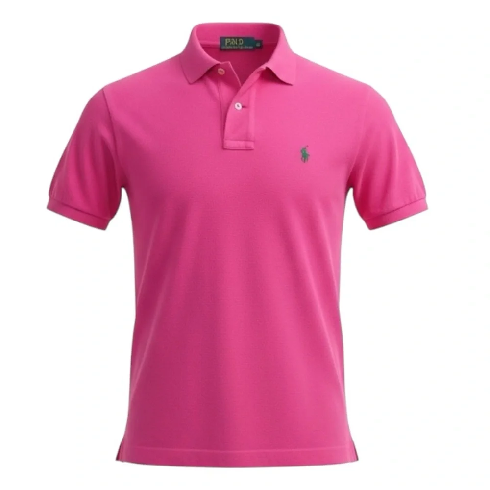 👕 Polo Ralph Lauren Polo – Men’s L‎ – Pink Preppy Drip 🌸🐎